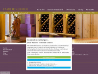 buschenschank-kulmer.at Webseite Vorschau
