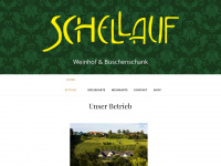 buschenschank-schellauf.at Webseite Vorschau