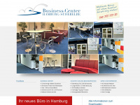 business-center-hamburg-suederelbe.de Webseite Vorschau