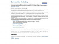 business-value-controlling.de Webseite Vorschau