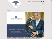 businesscampaigning.ch Webseite Vorschau