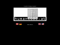 humancube.at Webseite Vorschau