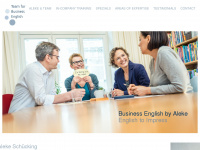 businessenglish-team.de Webseite Vorschau