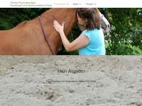 pferde-physiotherapie.at Webseite Vorschau
