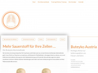buteyko.at Webseite Vorschau