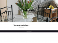 dekoratio.de Webseite Vorschau