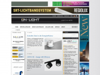 on-light.de Webseite Vorschau