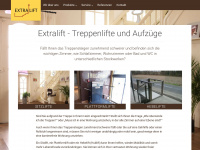 extralift.de Webseite Vorschau