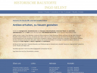 historische-baustoffe-selent.de Webseite Vorschau