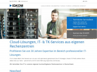idkom.de Webseite Vorschau