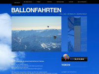 ballonfahrtunternehmen.de Webseite Vorschau