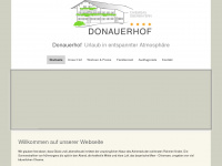 donauerhof.de Webseite Vorschau
