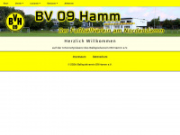 bv09hamm.de Webseite Vorschau