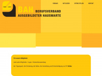 bvah.ch Webseite Vorschau