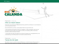 bvc-calanda.ch Webseite Vorschau