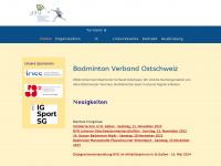 bvost.ch Webseite Vorschau