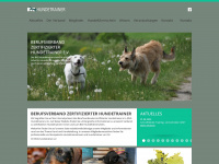 bvz-hundetrainer.de Webseite Vorschau