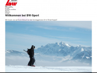 bw-sport.ch Webseite Vorschau