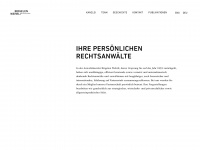 bwr-law.ch Webseite Vorschau