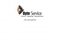 byte-service.de Webseite Vorschau