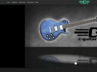 c-guitars.de Webseite Vorschau