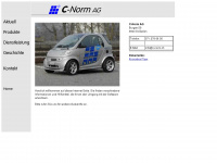 c-norm.ch Webseite Vorschau