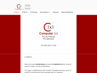 c1x1.de Webseite Vorschau