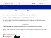 cabling.ch Webseite Vorschau