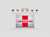 cabriodoktor.at Webseite Vorschau