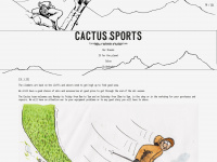 cactus-sports.ch Webseite Vorschau