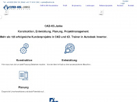 cad-ks.de Webseite Vorschau