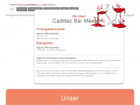 cadillac-bar.de Webseite Vorschau