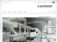 cadshop.ch Webseite Vorschau