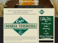 cafe-maria-theresia.at Webseite Vorschau