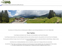 gasthaus-gerschnialp.ch Webseite Vorschau