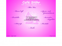 cafe-stoehr.de Webseite Vorschau