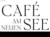cafeamneuensee.de Webseite Vorschau