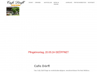 cafedoerfl.de Webseite Vorschau