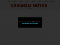 cahenzlimotos.ch Webseite Vorschau