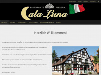 cala-luna.de Webseite Vorschau