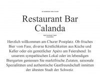 calanda-chur.ch Webseite Vorschau