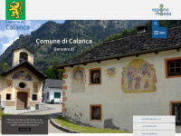 calanca.ch Webseite Vorschau
