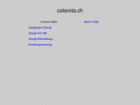 calarota.ch Webseite Vorschau