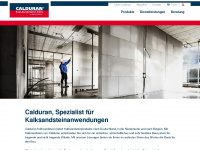 calduran.de Webseite Vorschau