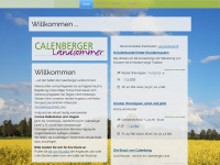 calenberger-landsommer.de Webseite Vorschau