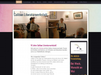 caliban-literaturwerkstatt.de Webseite Vorschau