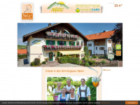 gaestehaus-alpina.com Webseite Vorschau