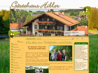 gaestehaus-hibler.de Webseite Vorschau