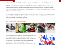 rafting-fun.com Webseite Vorschau