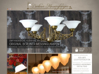 berliner-messinglampen-shop.de Webseite Vorschau